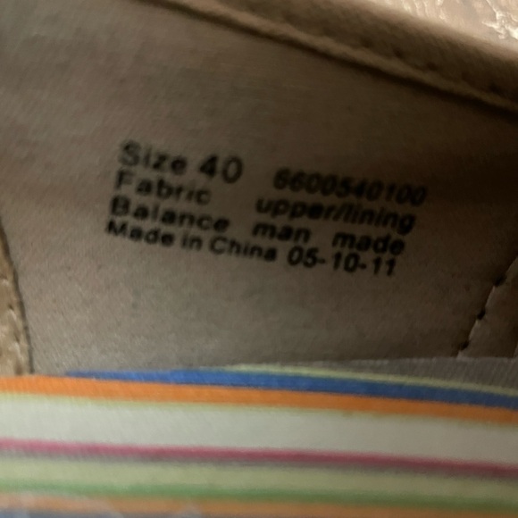 Dansko Navy Canvas Vegan Clogs 9.5, 40 EU Shoes - Picture 7 of 8